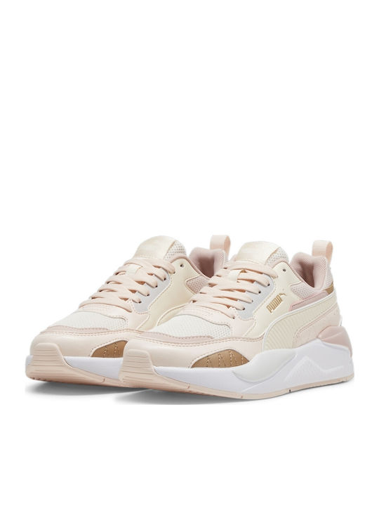 X-ray 2 Square Chunky Sneakers Beige