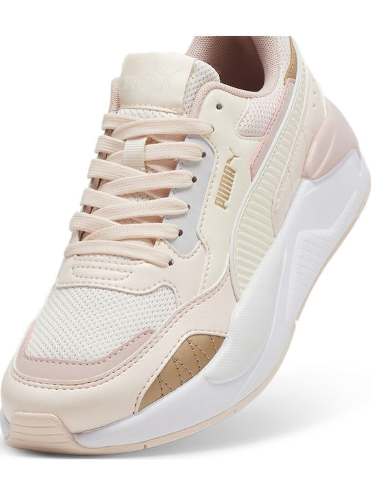 X-ray 2 Square Chunky Sneakers Beige