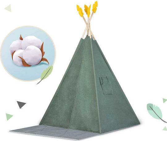 Nukido Kids Indian Teepee Play Tent NK-406 for 3+ years Green