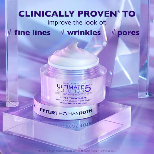 Peter Thomas Roth Ultimate Solution 5 Multitasking Rich Κρέμα Προσώπου για Ενυδάτωση, Αντιγήρανση & Σύσφιξη με Υαλουρονικό Οξύ & Κολλαγόνο 50ml