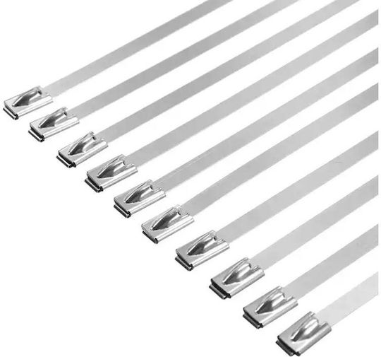 Cable Ties Plastic 200mmx4.6mm In Gray Colour 100pcs DA128