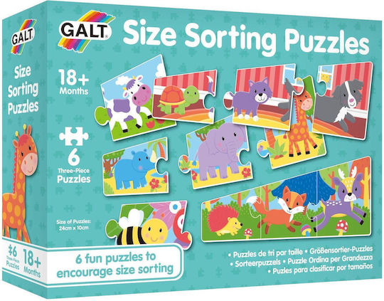 Детски Пъзел Playful Animals 6бр Galt Toys