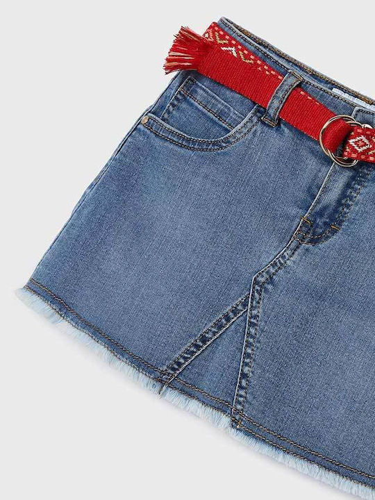 Kinder Rock aus Jeans Blau