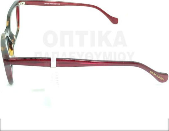 Rebecca Blu Rn06 Damen Acetat Schmetterling Braun RB7856 RN06