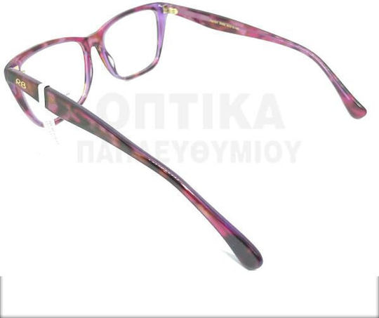 Rebecca Blu Damen Acetat Brillengestell RB7601 RN08