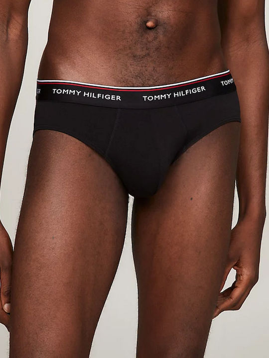 Tommy Hilfiger Ανδρικά Σλιπ Μαύρα 3Pack