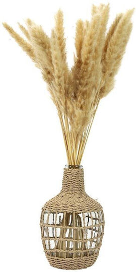 Βάζο Γυάλινο Διάφανο Φ18xΥ25.5cm
