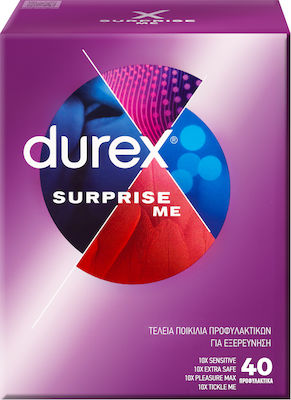 Durex Προφυλακτικά Surprise Me 40τμχ