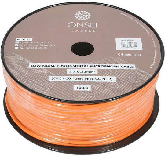 Onsei Cablu Microfon (ON-MCB3OR) 1buc