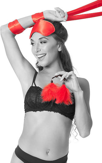 Sportsheets Bondage Nipple Clamps in Red Color 3pcs