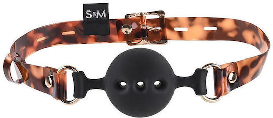 Sportsheets Amber Ball Gag in Black Color