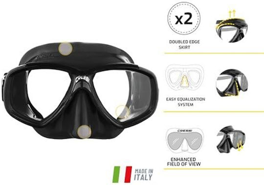 CressiSub Sea Mask Silicone Perla DN208198