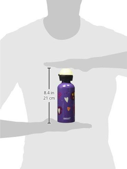 Sigg Sticlă Pentru Copii Din Aluminiu Cu Capac Pop-up 400ml