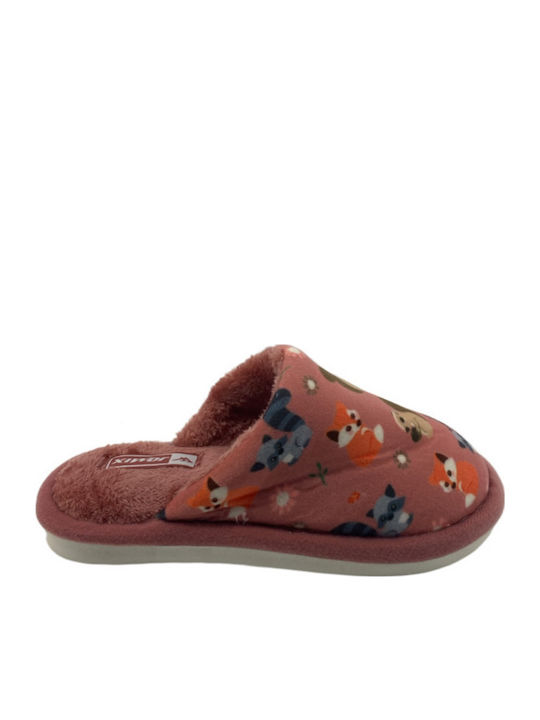Papuci copii Burgundy