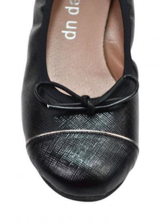 Balerini copii Simple Negre