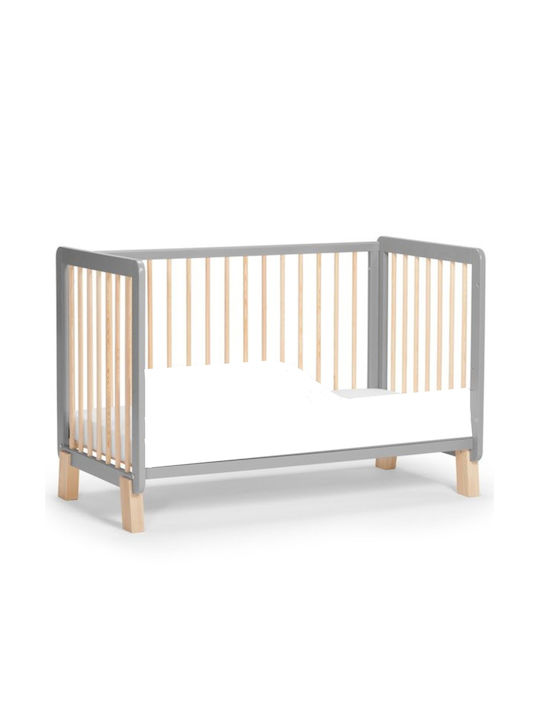 Decobebe Convertible Baby Crib Joanna Gray for Mattress 60x120cm