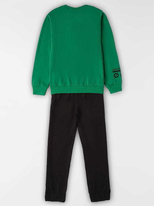 iDO Kids Sweatpants Set Green 2pcs