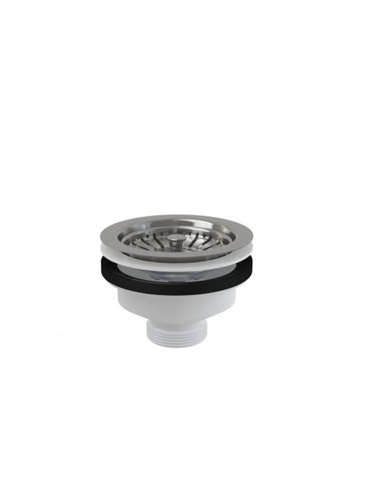 Inter Ceramic Tampico INT8022R Drop-In Мивка Десен Inox Ш80xД50см Сребрист