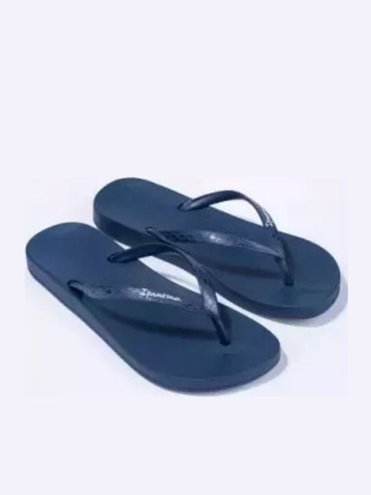 Omica Tan Women's Flip Flops Navy Blue