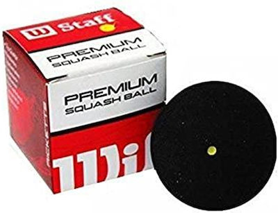 Wilson Staff Single Yellow Dot Squash Balls 2pcs