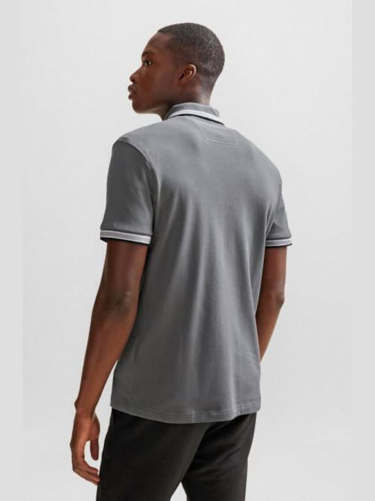 Hugo Boss Paddy Ανδρική Μπλούζα Κοντομάνικη Polo Grey/036