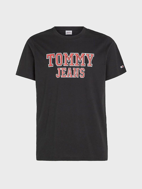 Tommy Hilfiger T-shirt Bărbătesc cu Mânecă Scur...