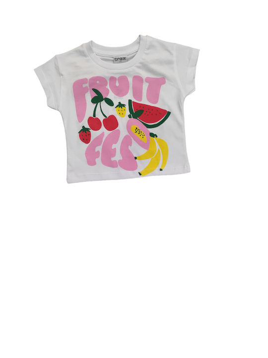 Trax Kinder Set mit Leggings Sommer 2Stück White