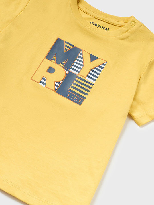 Παιδικό T-shirt Κίτρινο