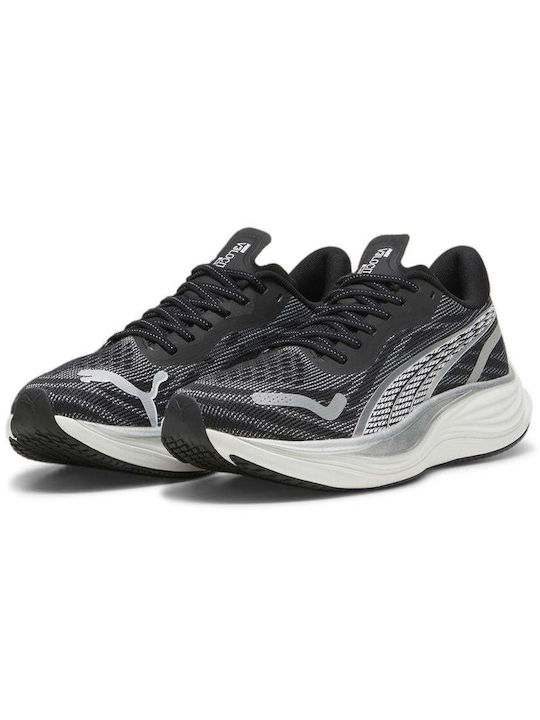 Puma Velocity Nitro 3 Ανδρικά Αθλητικά Παπούτσια Running Μαύρα