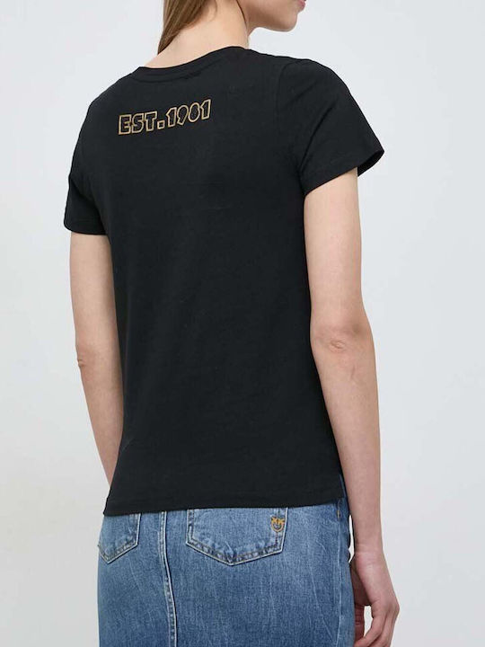 Guess Femeie Tricou Negru