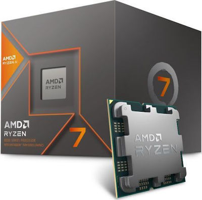 AMD Ryzen 7 8700G 4.2GHz Επεξεργαστής 8 Πυρήνων για Socket AM5 σε Κουτί με Ψύκτρα