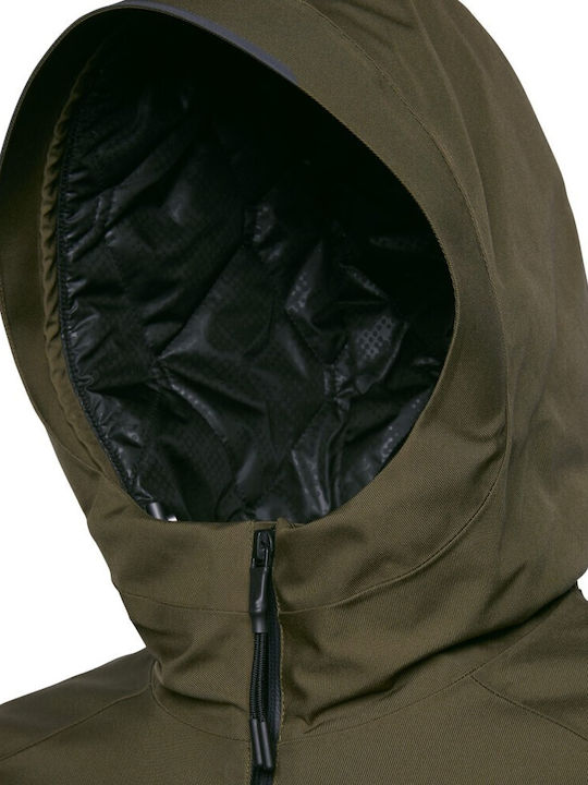 Clintford Winter Jacket Parka Waterproof and Windproof Khaki
