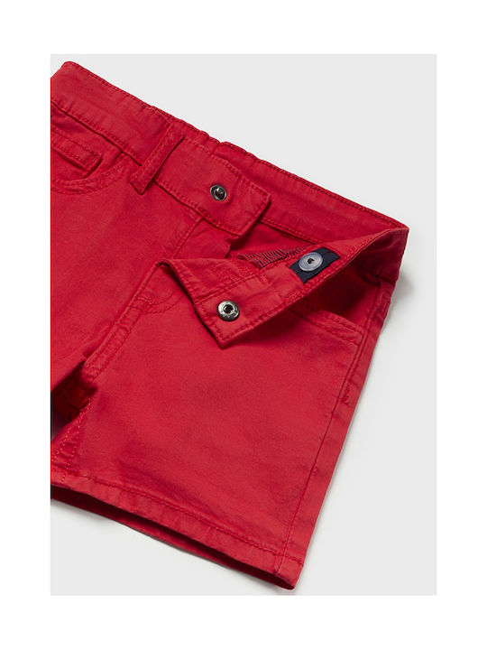 Mayoral Kids Shorts/Bermuda Fabric red