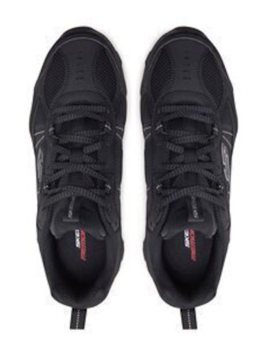 Skechers Stamina Ανδρικά Ορειβατικά Μαύρα
