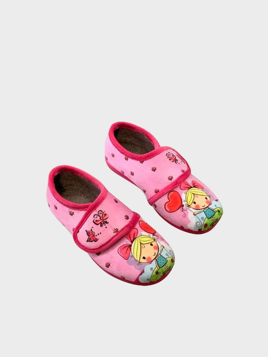 Louizidis Anatomic Kids Slippers Fuchsia