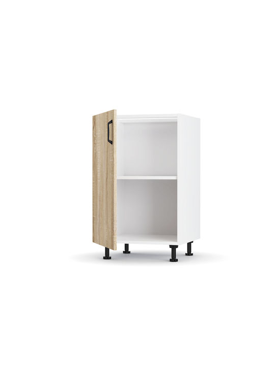 Modest Επιδαπέδιο Ντουλάπι Μπεζ 50x48x82εκ.