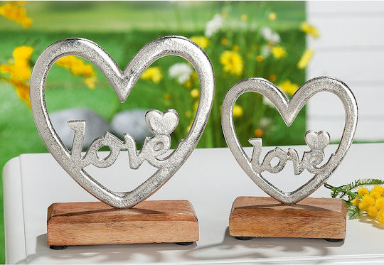 ArteLibre Figură Decorativă din Metal 5x15.5x18cm 1buc