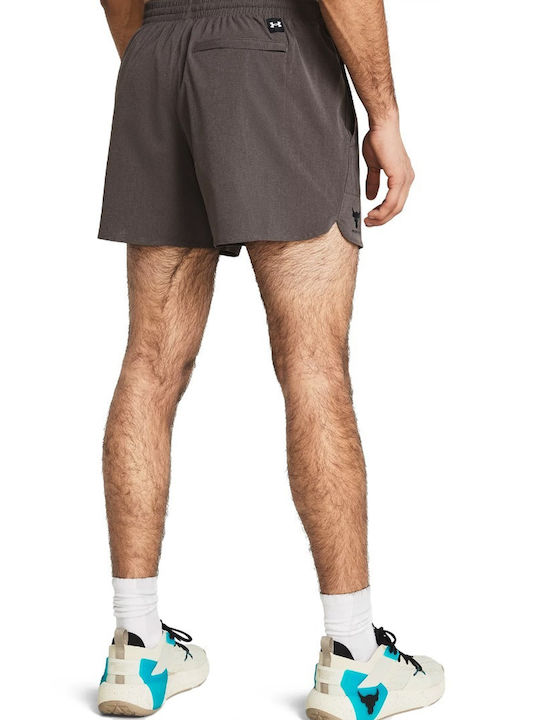 Under Armour Pjt Rck Camp Short Ανδρική Βερμούδα Καφέ