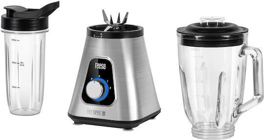 Teesa Mixer mit Glas Kanäta 1,5 l 1300W Silber TSA3549