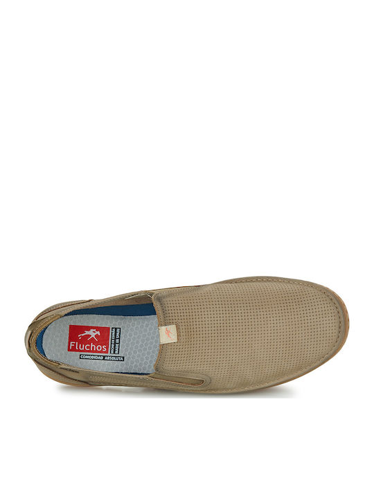 Ανατομικά Ανδρικά Slip-On Καφέ