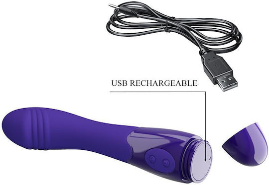 Pretty Love Elemental Youth Vibrator G-Spot 19cm Violet