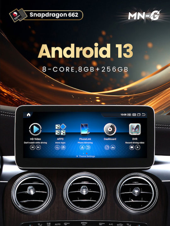 Carmedia Car Audio System for Mercedes-Benz GLA 2015+ (Bluetooth/USB/WiFi/GPS/Apple-Carplay/Android-Auto) with Touch Screen 10.25"