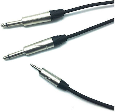 Cobra Hi-fi Proline Pro Cable 2 x 6.3mm male - 3.5mm male 3m (CL205-03)