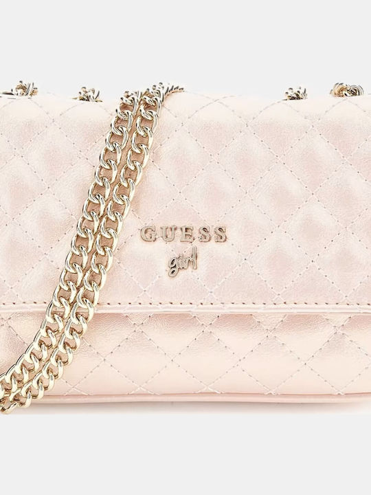 Guess Kinder Rucksack Umhängetasche Rosa 18cmx4cmx11cmcm