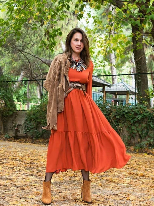 Breite Leder Damen Gürtel Beige