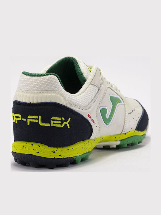 Joma Top Flex Football Shoes with Molded Cleats White