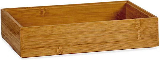Kinvara Kitchen Organization Shelf Rack Wooden 15x5x23cm Brown