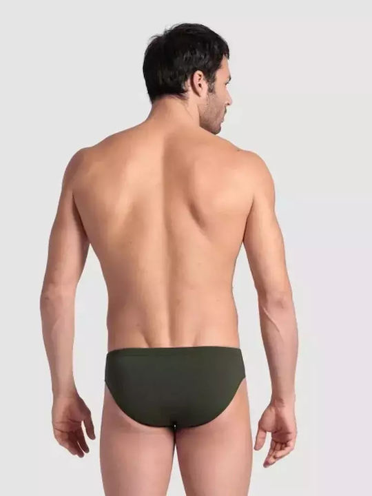 Men's Swimwear Slip Khaki