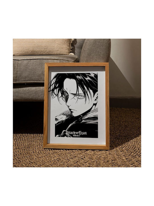 Walls Αφίσα Levi Ackerman Manga Style 30x40cm