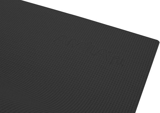 6mm Yoga/Pilates Mat Black (173x61x0.6cm)